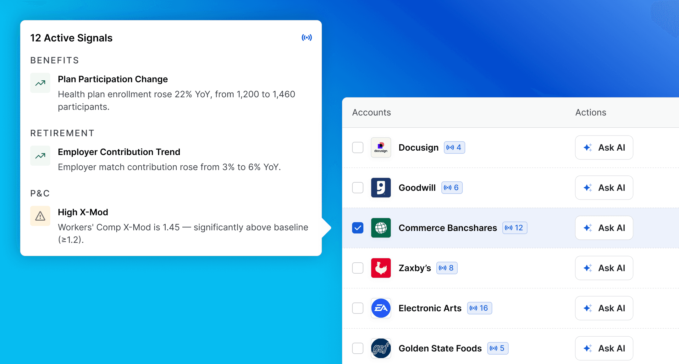 Introducing Signals: Live Trigger Events for Benefits & Insurance